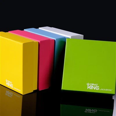 CryoKING 81/100-giếng Hộp cấp đông bằng bìa cứng 2 inch, vừa vặn 0.5mL/1.5/2.0mL Lọ ống ly tâm