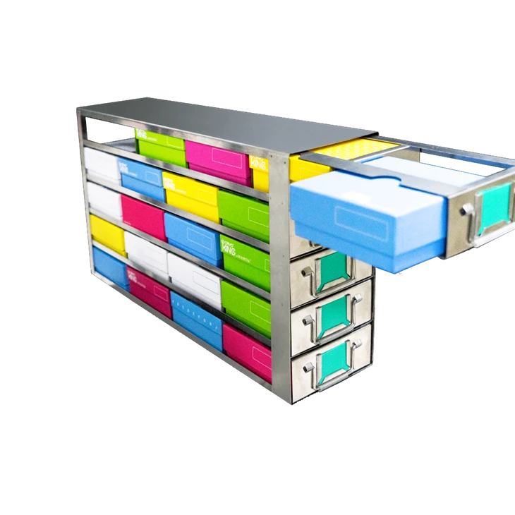 Side Access Drawer Freezer Racks