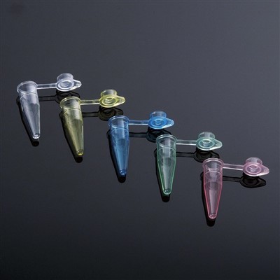 Ống PCR 0,2ml với các ống đơn phẳng trên cùng có độ trong suốt cao