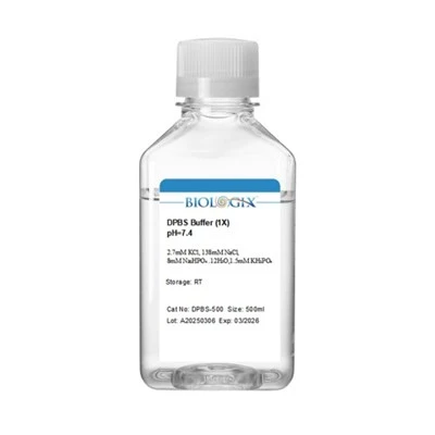Bộ đệm DPBS (không có ca 2+ & mg 2+) (1 ×) 500ml/1000ml