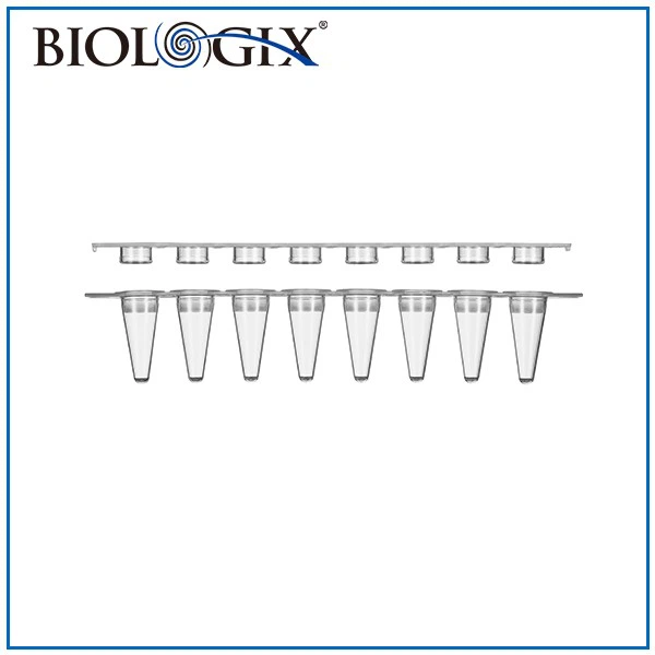 Plastic High Transparent PCR 8-tube Strips 0.2ml 8-Strip Pcr Tube
