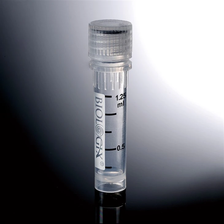 Biologix 0.5ml 1.5ml 2.0ml External Thread Sterile Cryogenic Vials