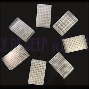 Bán buôn nhà máy 96 Deep Well Plates U V Bottom Round Square Wells 0.5ml 1.0ml 1.6ml 2.2ml 10mlDeep Well Plates Kinfisher Flex
