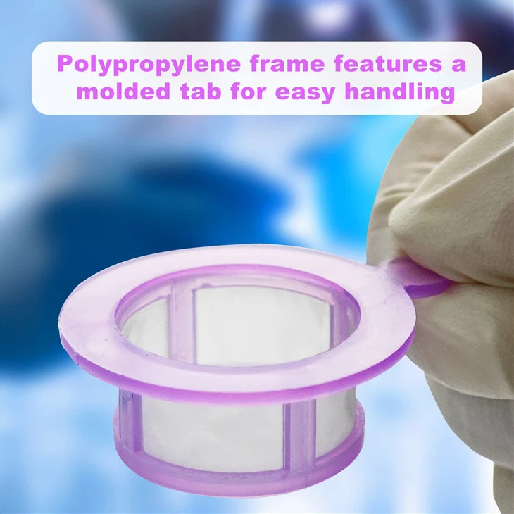 Life Science Gamma Sterilized PP 40um Nylon Mesh Lab Cell Strainer